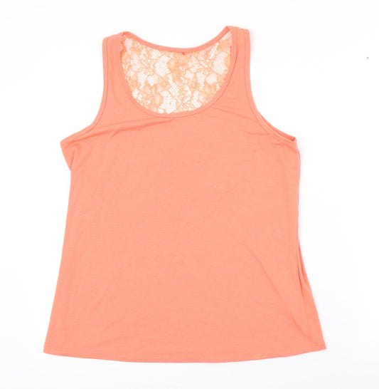 George Womens Pink   Basic Tank Size 14