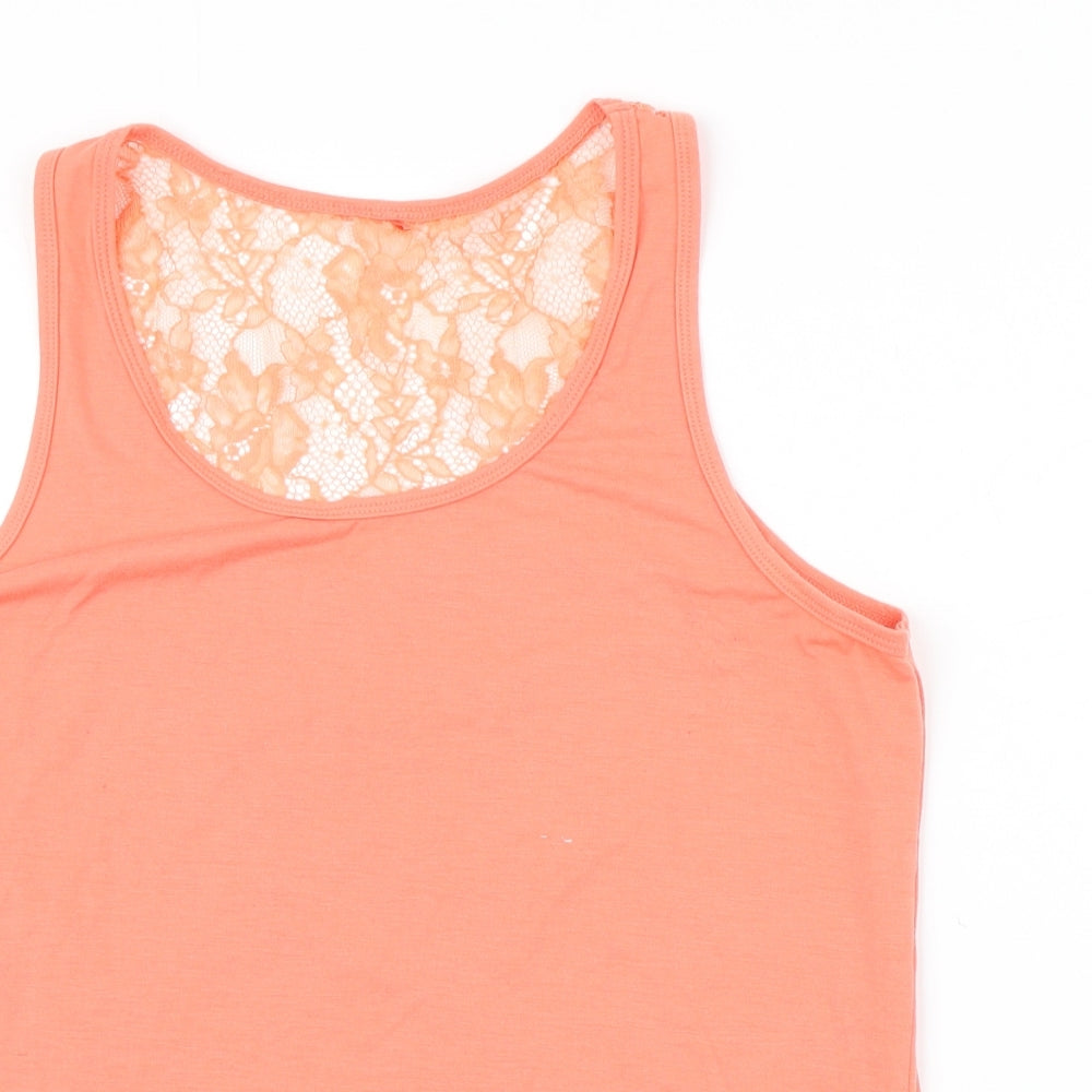 George Womens Pink   Basic Tank Size 14