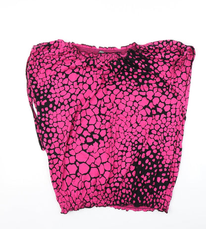 Womens UK Size 16 South Multicoloured Basic Blouse