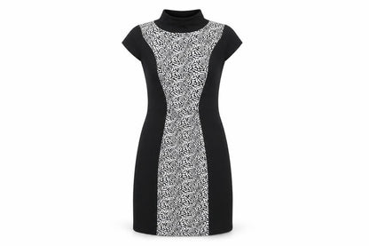 George Womens Black Floral  Bodycon  Size 10