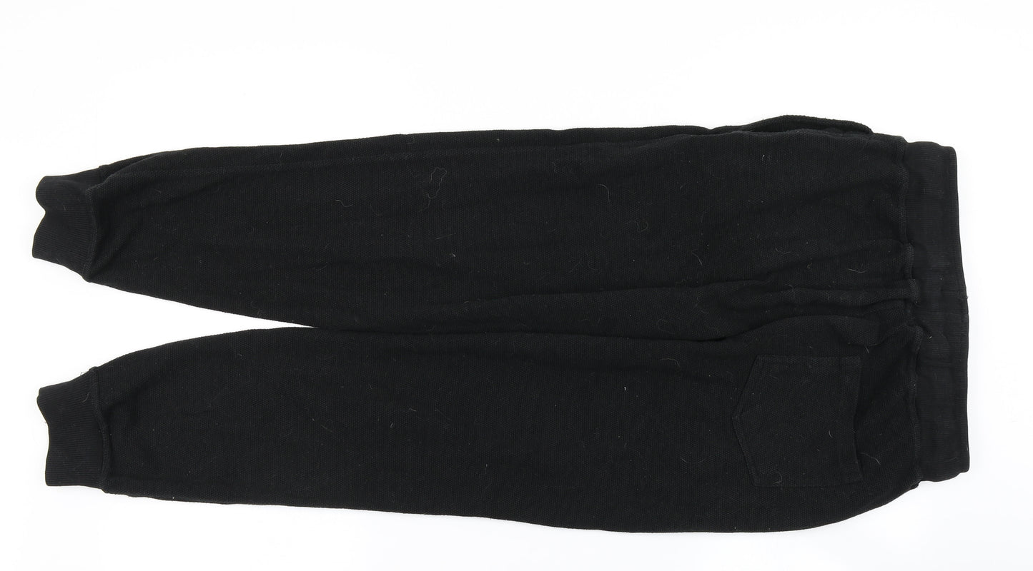 fashion in style Womens Black   Jogger Trousers Size M
