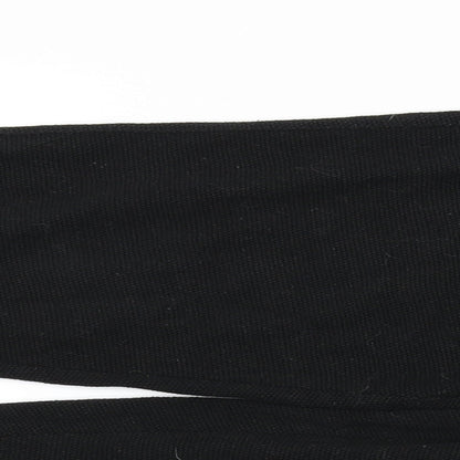 fashion in style Womens Black   Jogger Trousers Size M