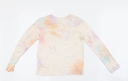 Primark Girls Multicoloured   Basic Polo Size 8-9 Years  - Tie Dye