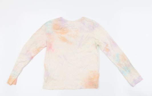 Primark Girls Multicoloured   Basic Polo Size 8-9 Years  - Tie Dye