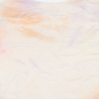 Primark Girls Multicoloured   Basic Polo Size 8-9 Years  - Tie Dye