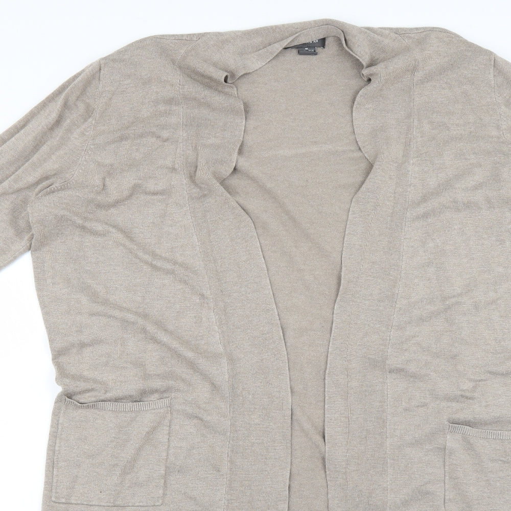 Primark Womens Beige   Cardigan Jumper Size 12