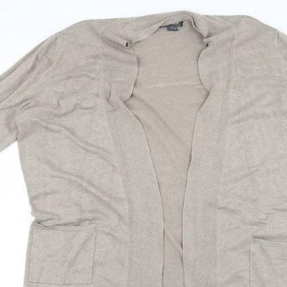 Primark Womens Beige   Cardigan Jumper Size 12
