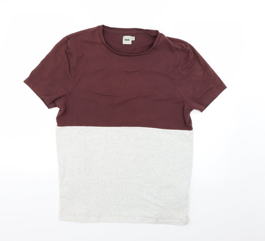 Womens UK Size S ASOS Multicoloured Basic T-Shirt