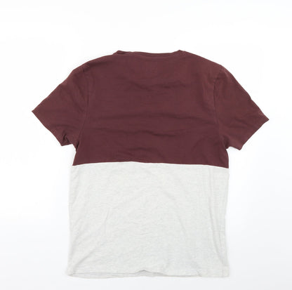 Womens UK Size S ASOS Multicoloured Basic T-Shirt