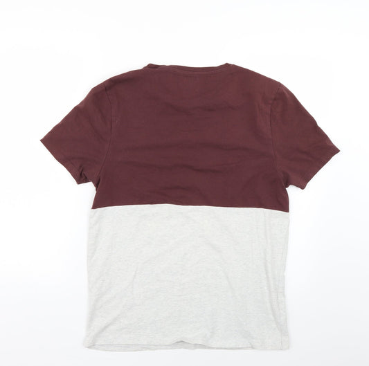 Womens UK Size S ASOS Multicoloured Basic T-Shirt