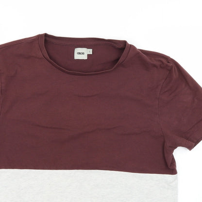 Womens UK Size S ASOS Multicoloured Basic T-Shirt