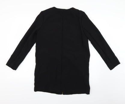 Womens UK Size 8 Atmosphere Black Overcoat