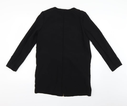 Womens UK Size 8 Atmosphere Black Overcoat