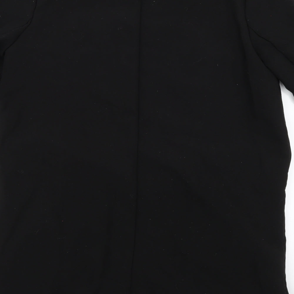 Womens UK Size 8 Atmosphere Black Overcoat