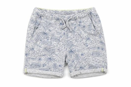 lcdp Boys Grey Geometric  Sweat Shorts Size 5 Years