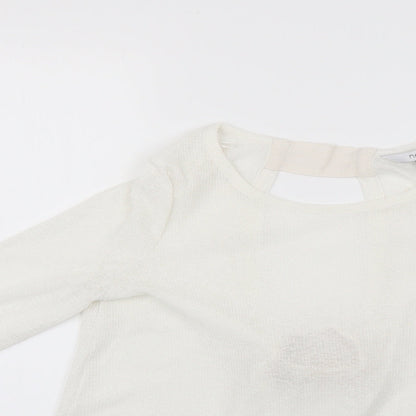 NEXT Womens White   Basic Blouse Size 12