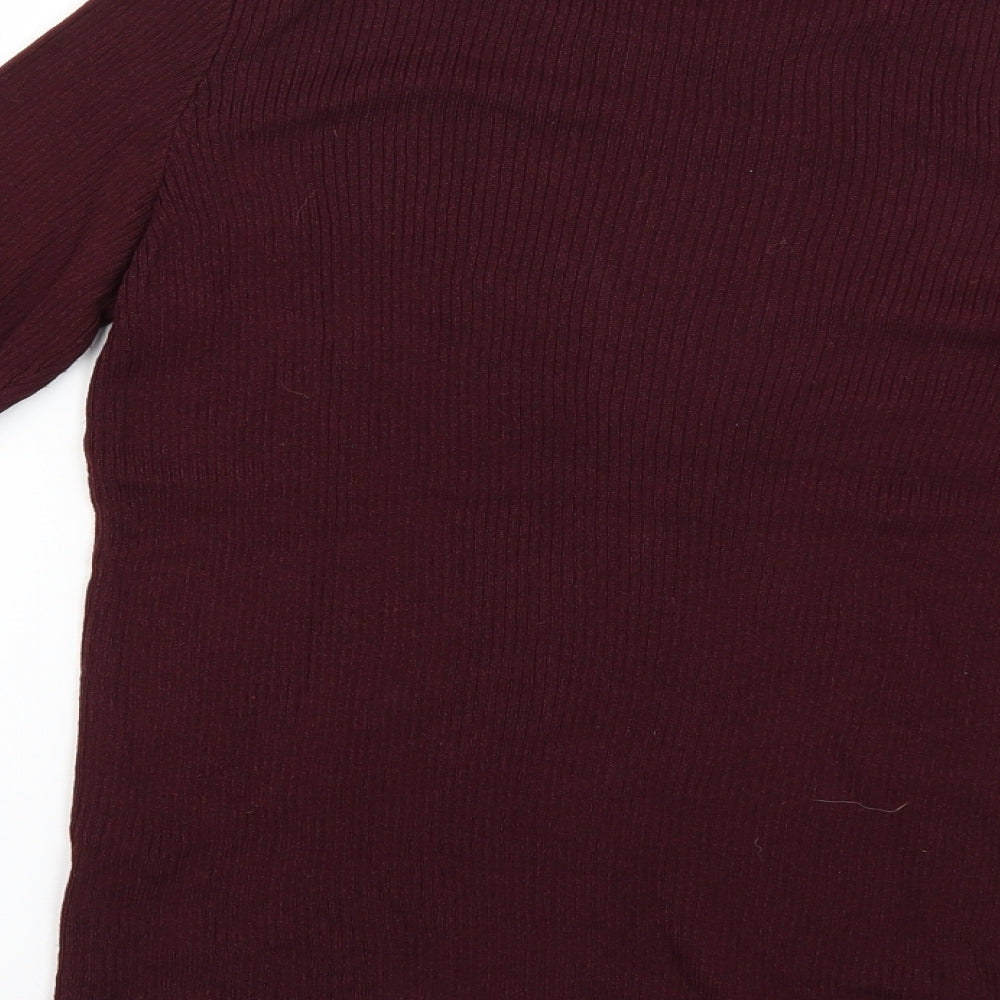 Womens UK Size 10 Dorothy Perkins Red Pullover Jumper