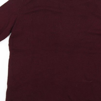 Womens UK Size 10 Dorothy Perkins Red Pullover Jumper