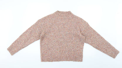 Womens UK Size S New Look Multicoloured Pullover Jumper