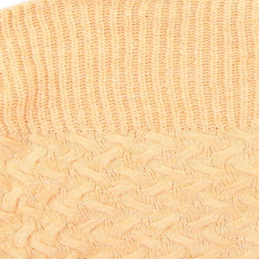 Womens UK Size S Dorothy Perkins Orange Pullover Jumper