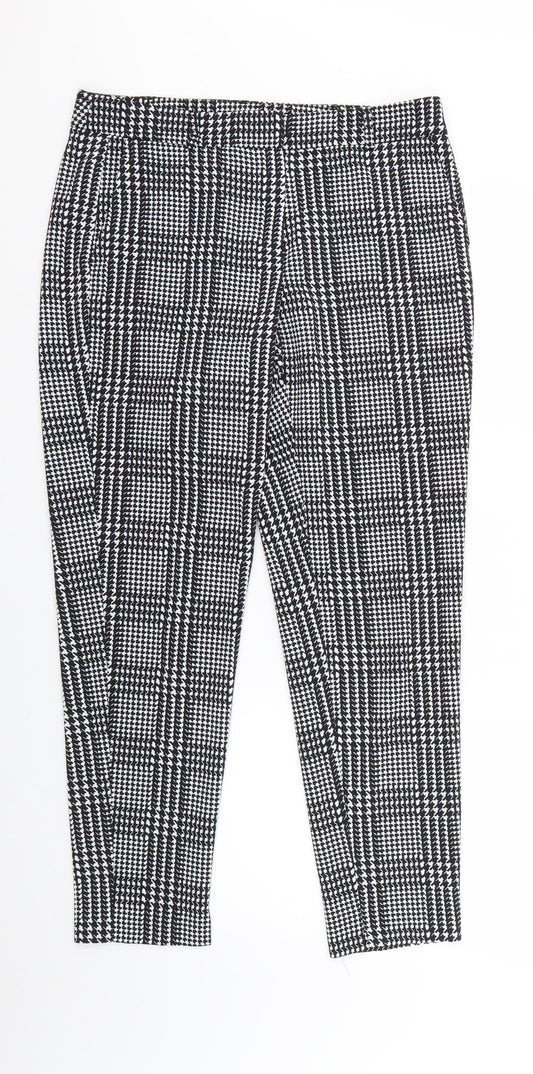 Womens UK Size 10 Dorothy Perkins Regular Fit  Multicoloured Trousers