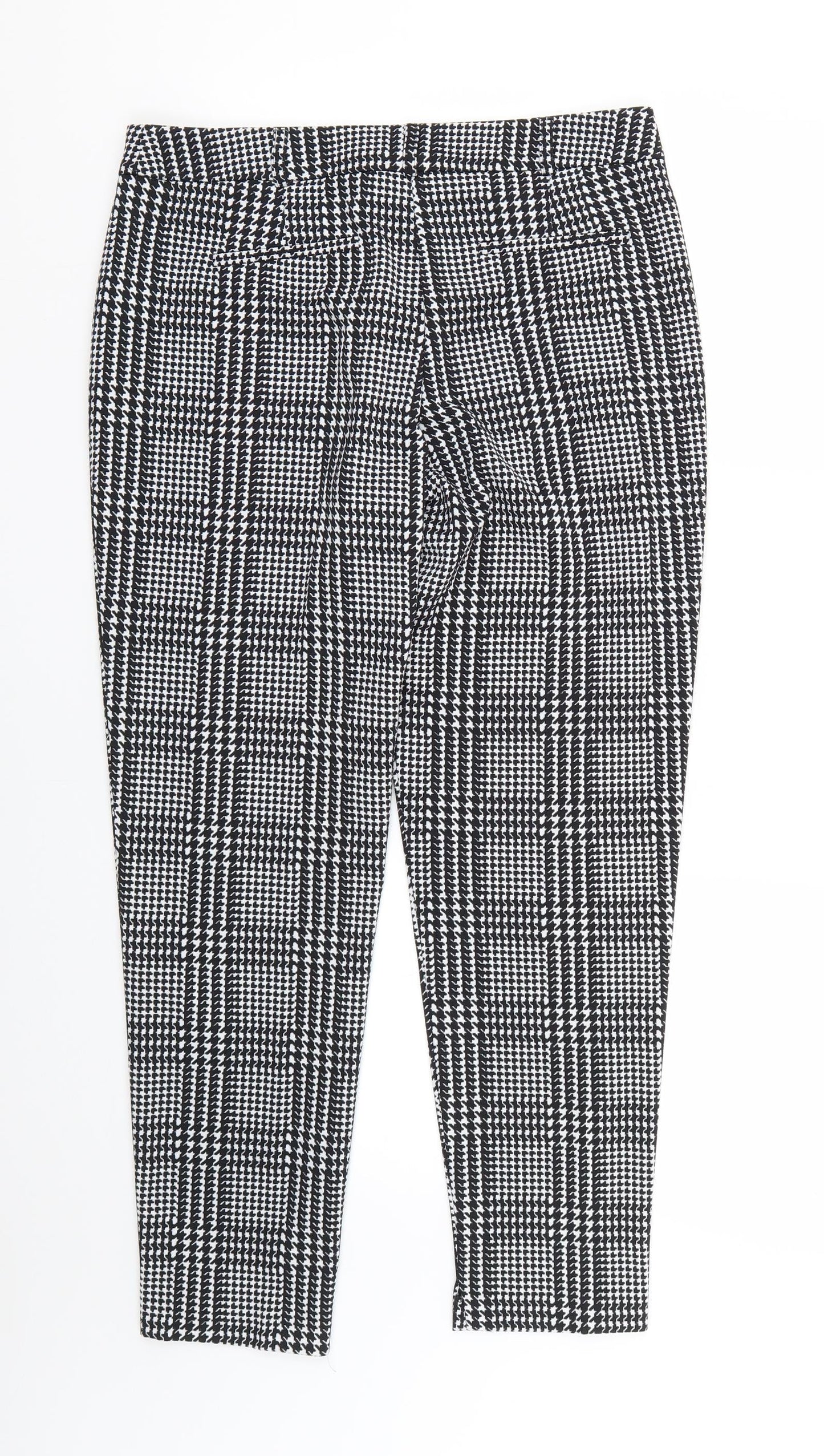 Womens UK Size 10 Dorothy Perkins Regular Fit  Multicoloured Trousers