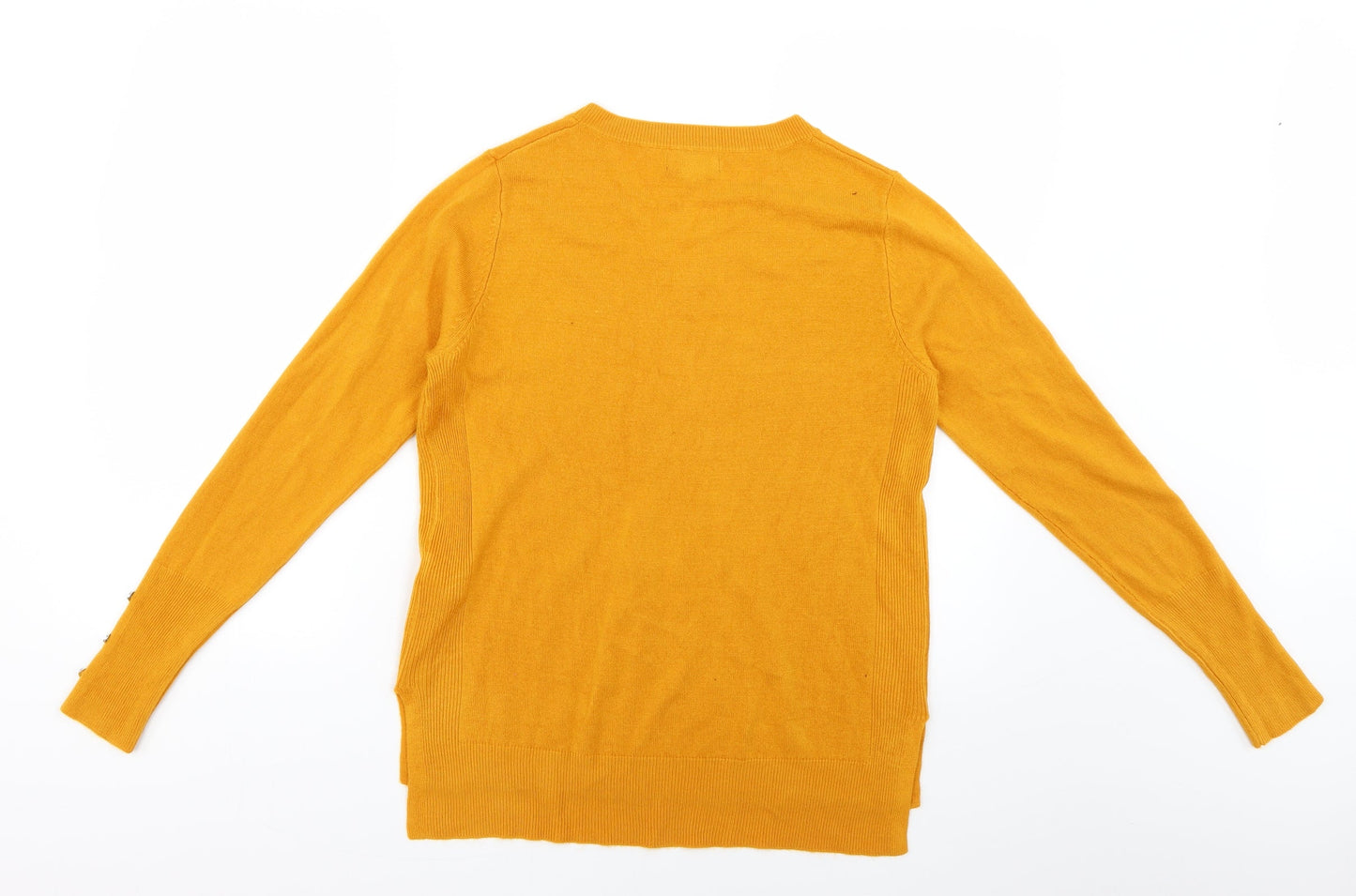 Primark Womens Yellow   Pullover Jumper Size 6