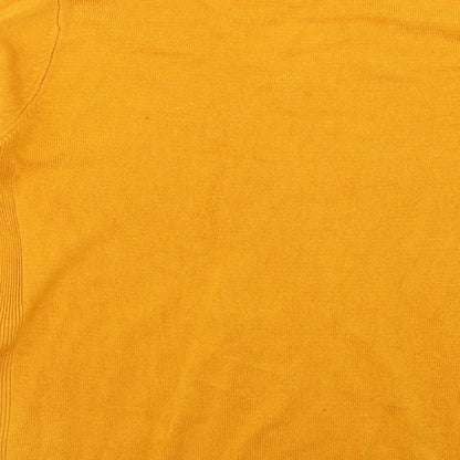 Primark Womens Yellow   Pullover Jumper Size 6