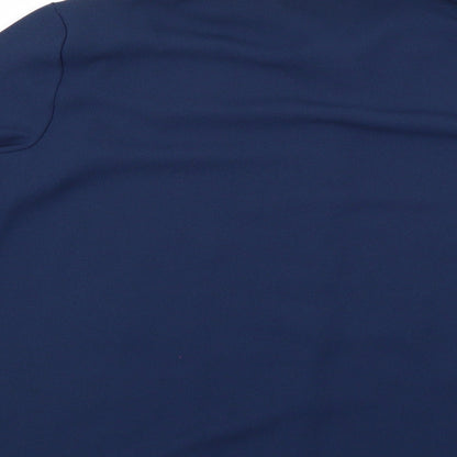 Womens UK Size 20 bella moda Blue Basic Button-Up