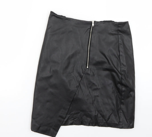 Miss Selfridge Womens Beige Houndstooth  Mini Skirt Size 8