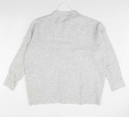 Primark Womens Grey   Pullover Jumper Size M