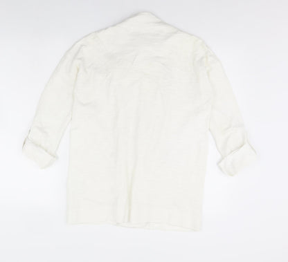 Womens UK Size 10 NEXT White Jacket