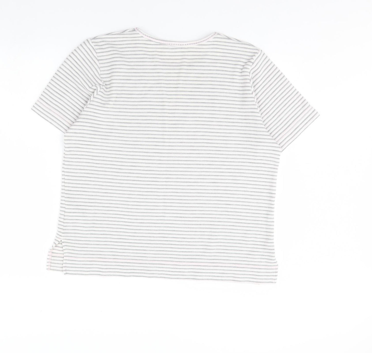 Womens UK Size 14 Berketex White Basic T-Shirt