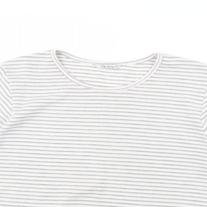 Womens UK Size 14 Berketex White Basic T-Shirt