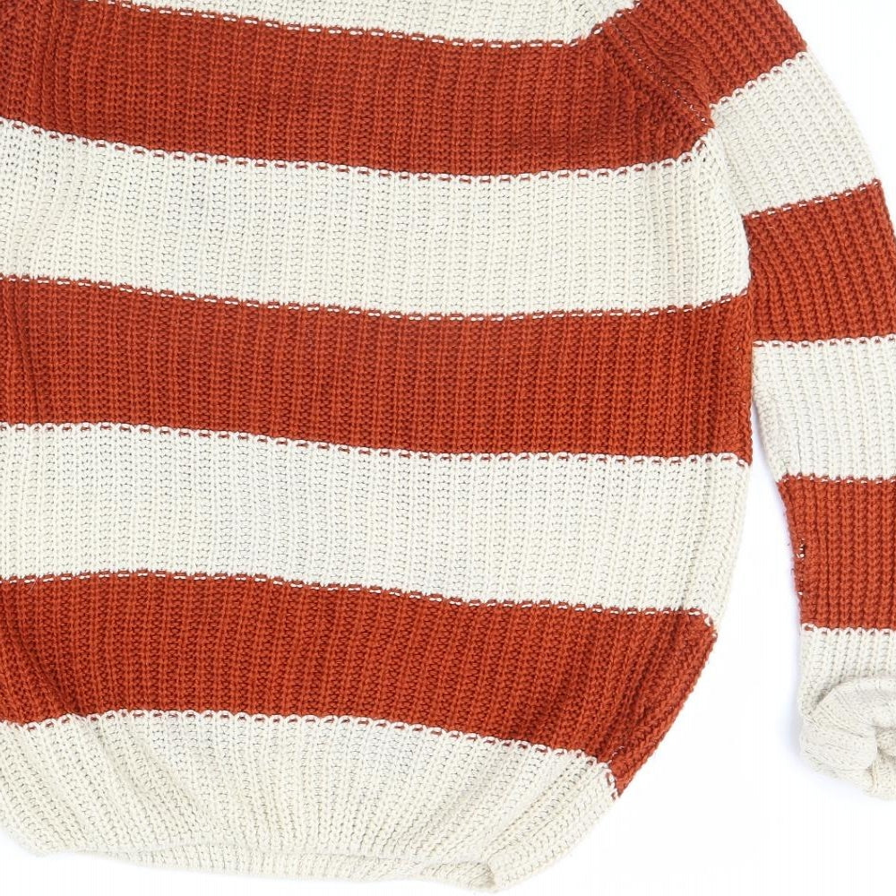 Womens UK Size 10 Internacionale Beige Pullover Jumper