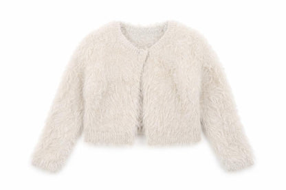 H&M Girls Beige   Cardigan Jumper Size 2 Years