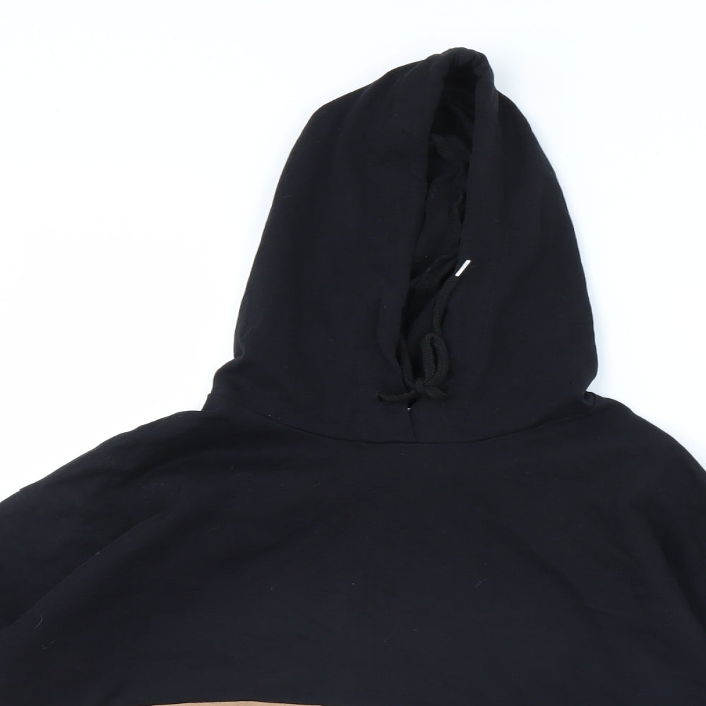 Select Womens Black   Pullover Hoodie Size M