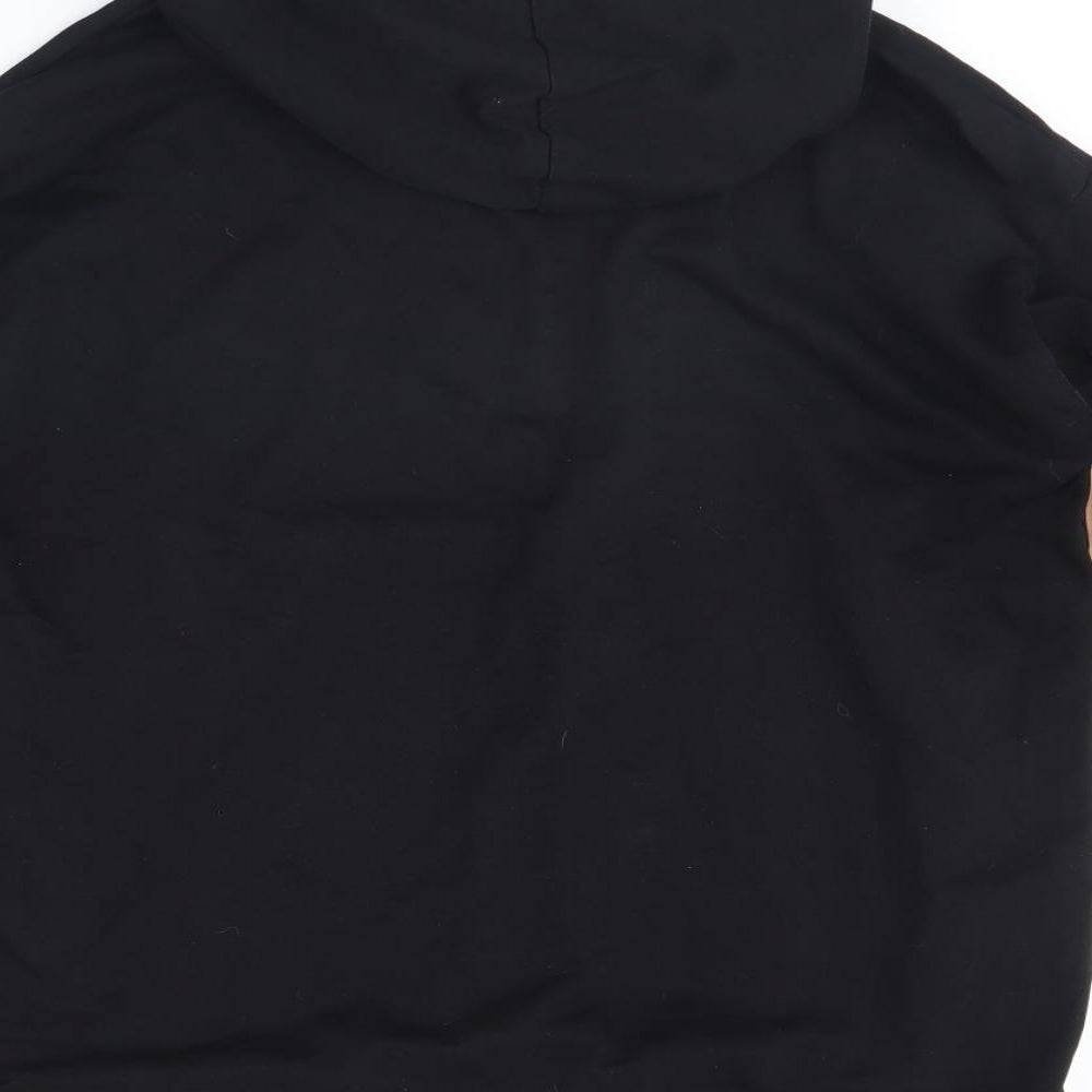 Select Womens Black   Pullover Hoodie Size M