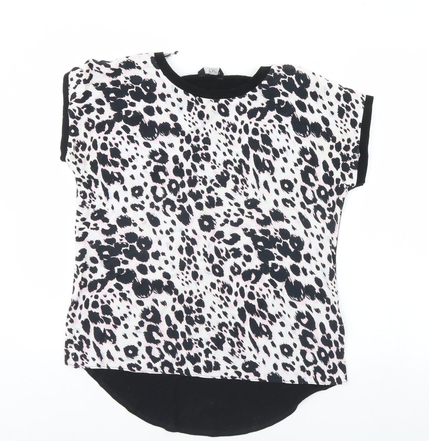 F&F Womens Black   Basic T-Shirt Size 12