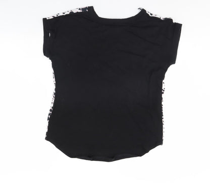F&F Womens Black   Basic T-Shirt Size 12
