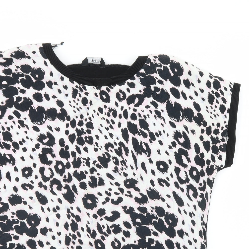 F&F Womens Black   Basic T-Shirt Size 12