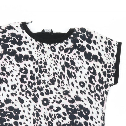 F&F Womens Black   Basic T-Shirt Size 12