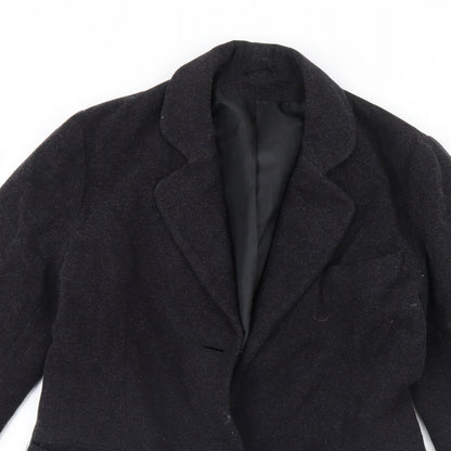 Womens UK Size 10 Preworn Black Jacket