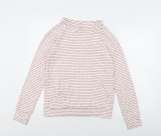 Womens UK Size XS Love to lounge Pink Pullover Jumper