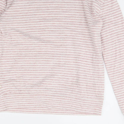 Womens UK Size XS Love to lounge Pink Pullover Jumper