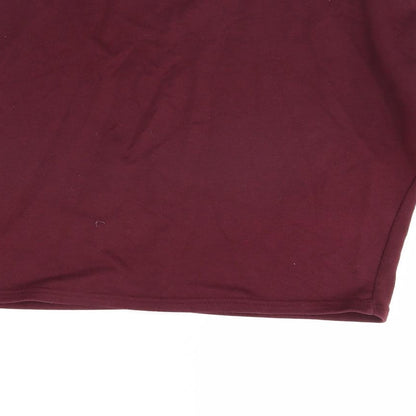 Womens UK Size 10 New Look Red Pullover Jumper