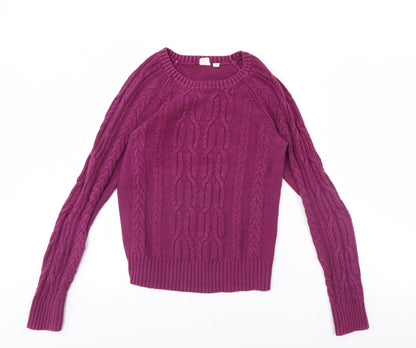 Gap Womens Purple   Pullover Jumper Size XS