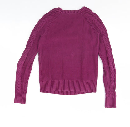 Gap Womens Purple   Pullover Jumper Size XS