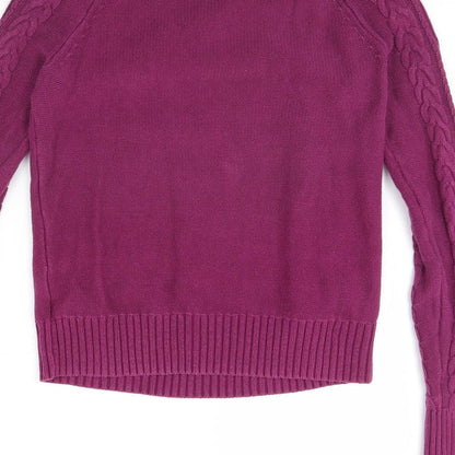 Gap Womens Purple   Pullover Jumper Size XS