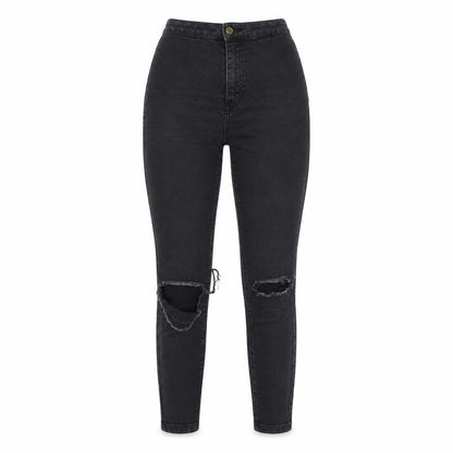 Collusion Womens Black  Denim Skinny Jeans Size 26 in L28 in